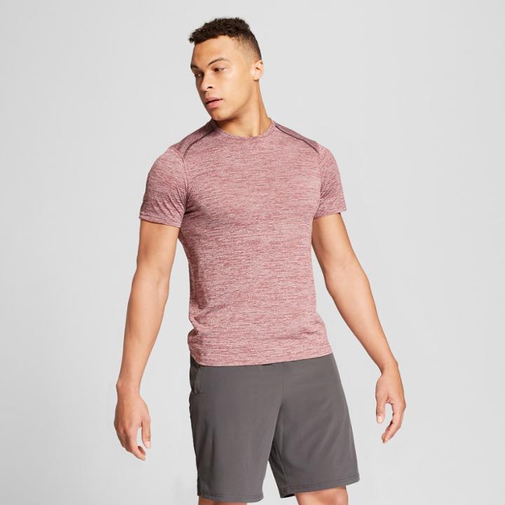 Men's Premium Tech T-shirt - C9 Champion Sepia Red Heather