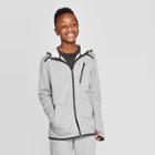 Boys' Victory Fleece Full Zip Sweatshirt - C9 Champion Light Gray S, Boy's,