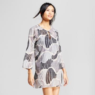Flora By Rockflowerpaper Rock Flower Paper Women's Beach Tunic - Black/grey