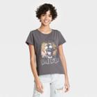 Grayson Threads Women's Lion Wild Short Sleeve Graphic T-shirt - Charcoal Gray