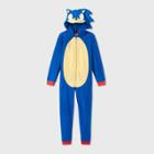Boys' Sonic The Hedgehog Blanket Sleeper Union