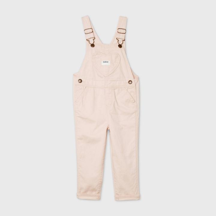 Oshkosh B'gosh Toddler Girls' Heart Pocket Overalls -