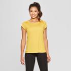 Women's Short Sleeve Running T-shirt - C9 Champion Gold