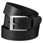 Men's Skinny Stitched Belt - Black - Goodfellow & Co, Size: