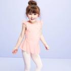 More Than Magic Toddler Girls' Dancewear Flutter Sleeve Leotard With Skirt - More Than