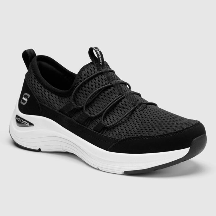 Women's S Sport By Skechers Regena Apparel Sneakers - Black