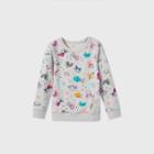 Girls' Adaptive Pullover Sweatshirt - Cat & Jack Gray