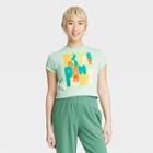 Women's Happy Earth Day Protect Our Planet Short Sleeve Graphic T-shirt - Jade
