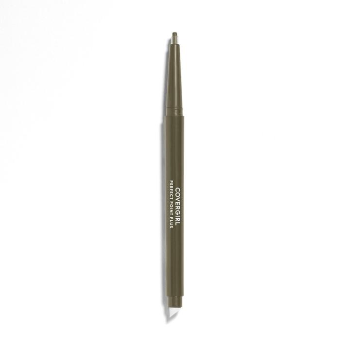 Covergirl Perfect Point Eye Pencil 215 Gray Khaki .008oz, Gray Green