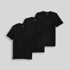 Jockey Generation Men's Stay New Cotton 3pk V-neck Short Sleeve T-shirt - Black
