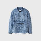 Boys' Quarter Zip Sherpa Sweatshirt - Cat & Jack Blue