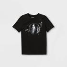 Boys' Short Sleeve Moon Phases Interactive Graphic T- Shirt - Cat & Jack Black