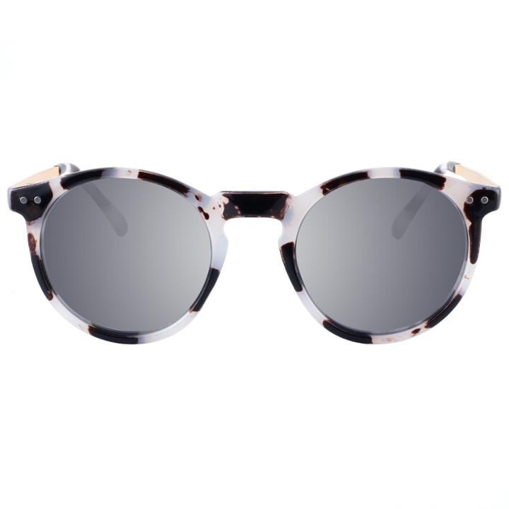 Women's Round Sunglasses - A New Day Gray