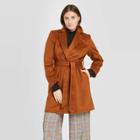 Women's Overcoat - A New Day Antique Wood