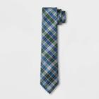 Men's Plaid Tie - Goodfellow & Co Green