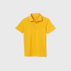Petiteboys' Short Sleeve Performance Uniform Polo Shirt - Cat & Jack Gold