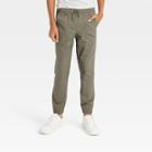 Boys' Skinny Fit Ripstop Pull-on Jogger Pants - Art Class Olive Green