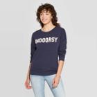 Women's Indoorsy Long Sleeve Sweatshirt - Zoe+liv (juniors') - Blue