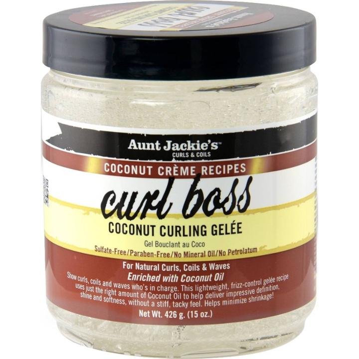 Aunt Jackie's Coconut Creme Recipes Curl Boss Coconut Curling Gelee