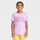 Boys' Short Sleeve 'game Over' Graphic T-shirt - Cat & Jack Purple
