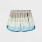 Women's High-rise Tie-dye Dolphin Shorts - Wild Fable Blue Xs, Women's,