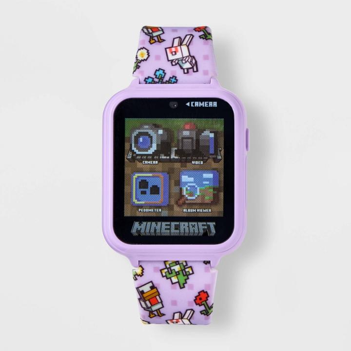 Girls' Minecraft Interactive Watch - Purple