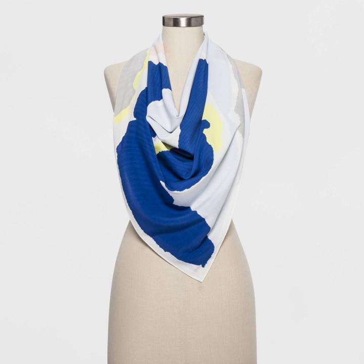 Women's Square Scarf - A New Day Water Color, Blue