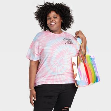 Ph By The Phluid Project Pride Adult Plus Size Trans Rights Phluid Project Short Sleeve T-shirt - Pink