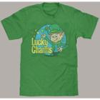 Delta Men's Lucky Charms Short Sleeve Graphic T-shirt Kelly Green
