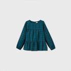 Girls' Woven Top - Cat & Jack Blue