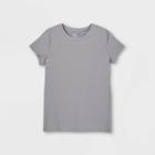 Girls' Short Sleeve T-shirt - All In Motion Gray