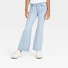 Girls' Low-rise Flare Jeans - Art Class Light Wash