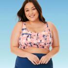 Women's Plus Slimming Control Twist Front Bikini Top - Beach Betty By Miracle Brands 1x, Women's, Size: 1xl,
