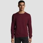 Hanes Men's Big & Tall Comfort Wash Fleece Sweatshirt - Cayenne (red)
