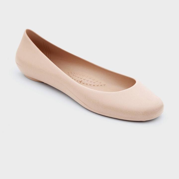 Women's Georgia Ballet Flats - Okabashi Blush