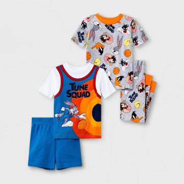 Toddler Boys' 4pc Space Jam Snug Fit Pajama