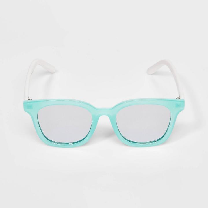 Kids' Wayfair Sunglasses - Cat & Jack Teal, Blue