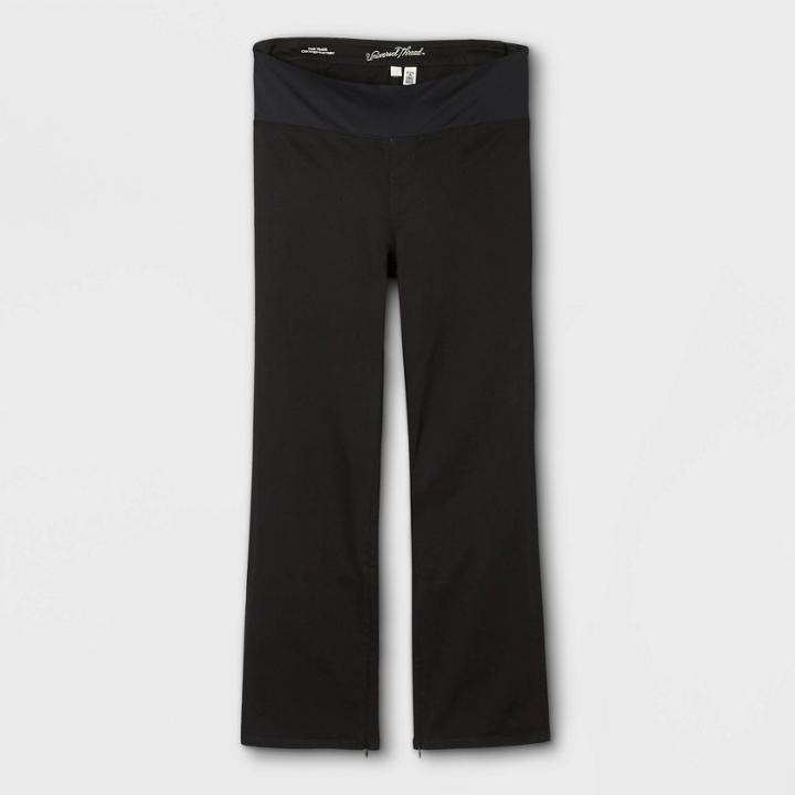 Women's Plus Size Adaptive Bootcut Jeans - Universal Thread Dark Black