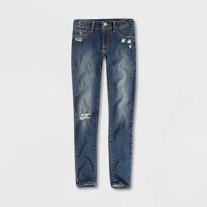 Levi's Girls' Mid-rise Super Skinny Jeans -