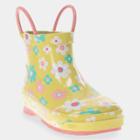 Toddler Girls' Western Chief Alice Floral Print Rain Boots - Yellow