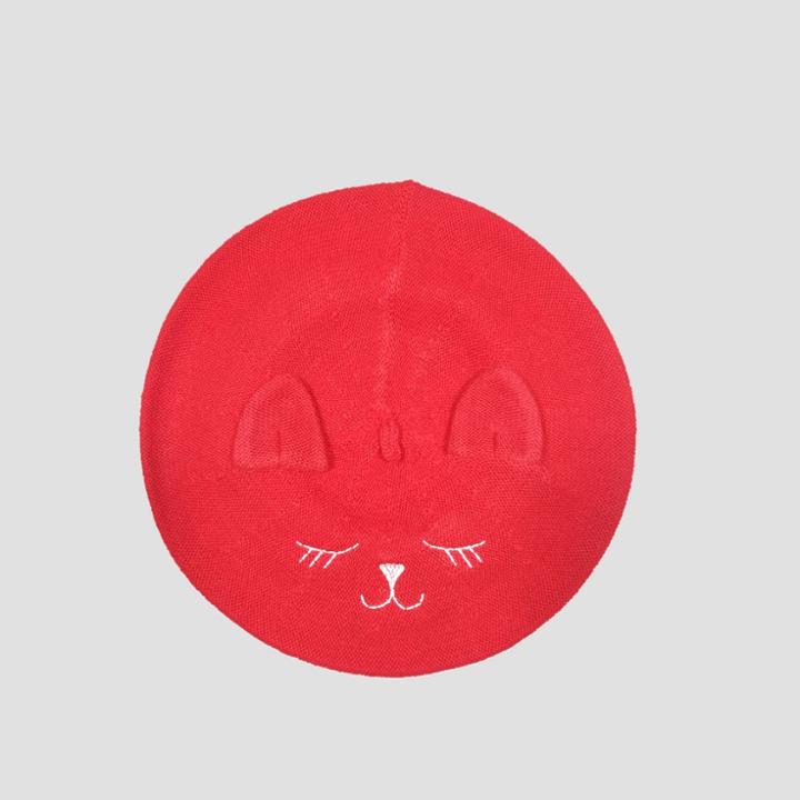 Baby Girls' Cat Beret - Cat & Jack Red