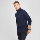 Men's Long Sleeve Turtleneck Pullover Sweater - Goodfellow & Co Xavier Navy