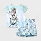 Toddler Girls' 2pc Frozen Top And Shorts Pajama