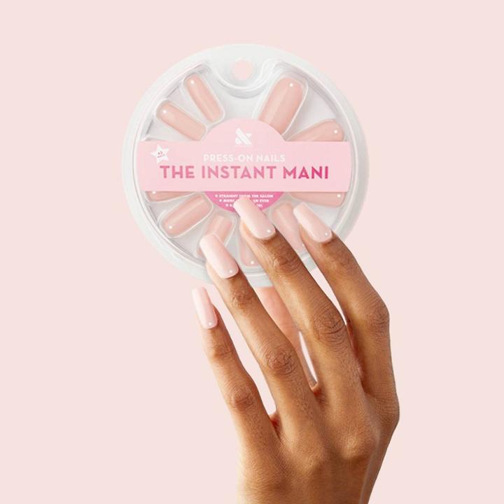 Olive & June Press-on Fake Nails - Squoval Tiny Dot