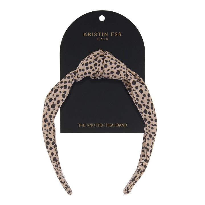 Kristin Ess Knotted Headband - Abstract Pattern