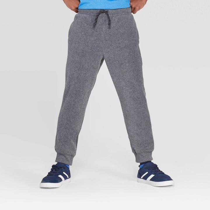 Boys' Microfleece Sweatpants - Cat & Jack Gray