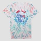 Fifth Sun Men's 'party People' Tie-dye Short Sleeve Graphic T-shirt - White