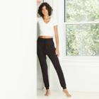Women's High-rise Waffle Knit Jogger Pants - Wild Fable Black