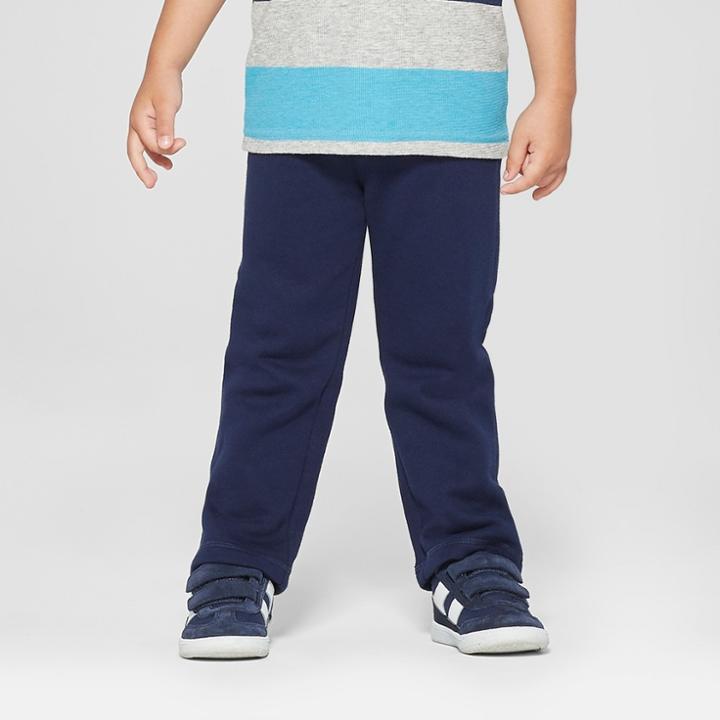 Toddler Boys' Straight Fit Lounge Pants - Cat & Jack Navy
