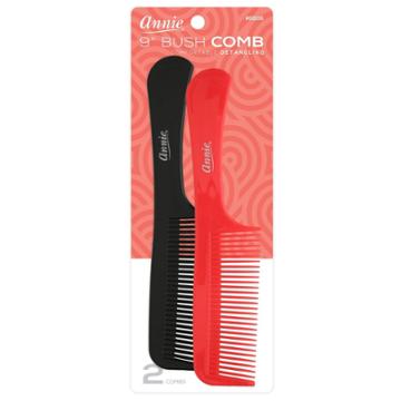 Annie International Annie Bush Comb Set - Black & Red